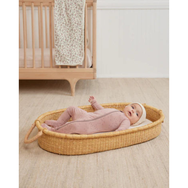 Quincy Mae Bamboo Zip Footie