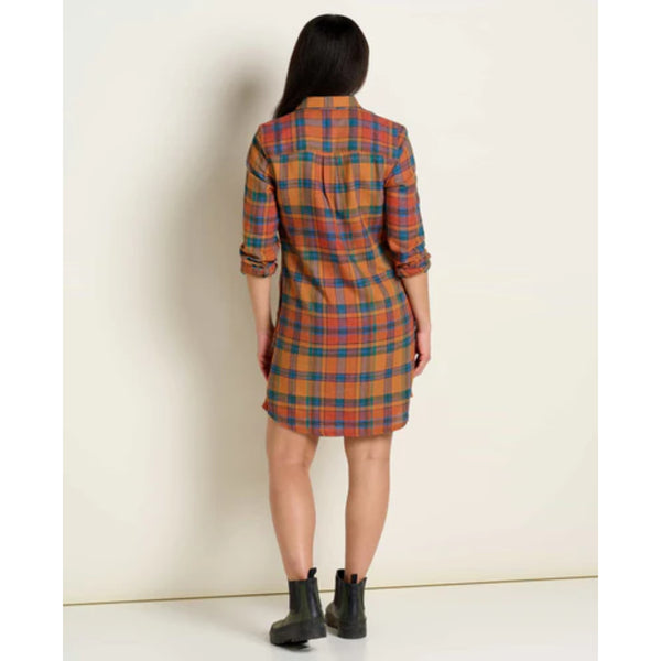 Toad & Co Women’s Re-Form Flannel Shirt Dress