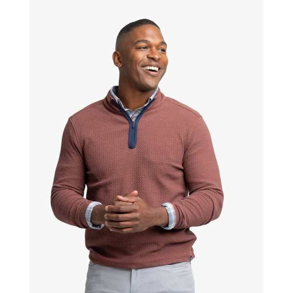 Southern Tide Men's Heather Outbound Quarter Zip